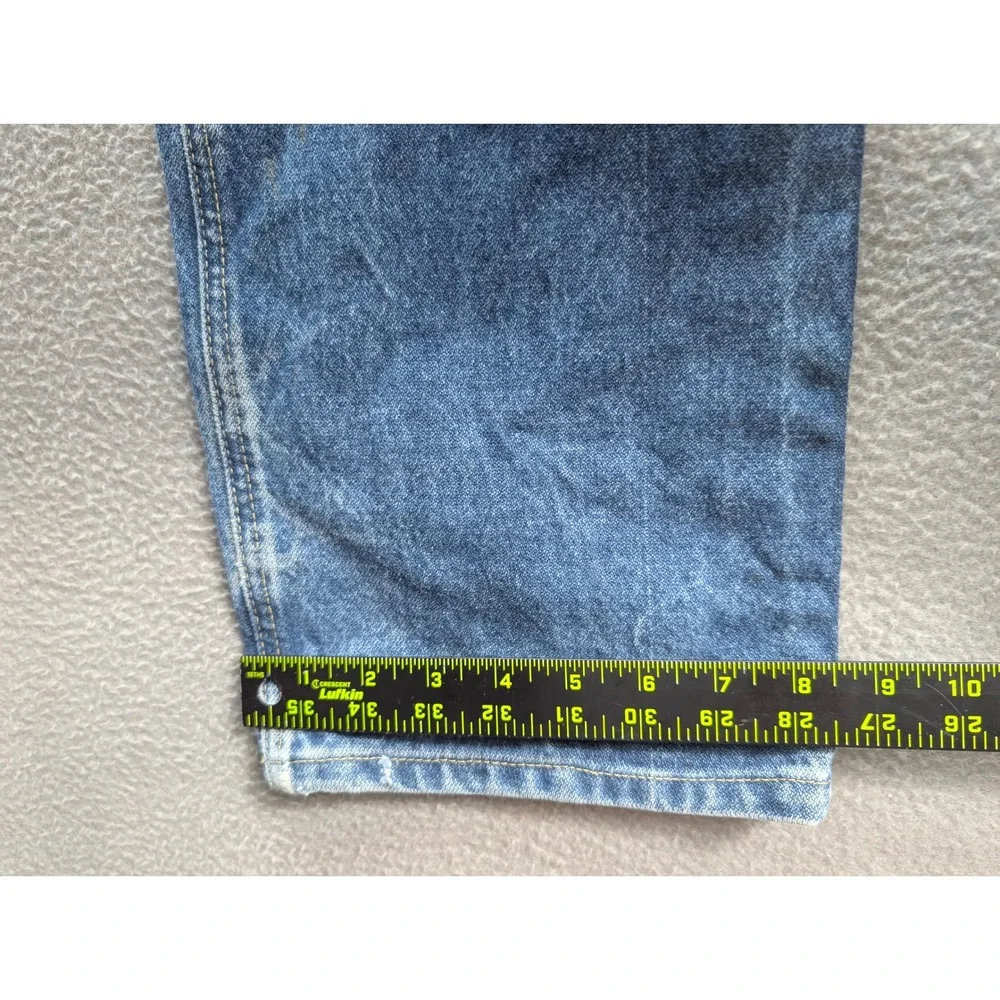 Carhartt Men's FR Flame Resistant Jeans 32x36 Blue Cotton Straight Fit NFPA 2112